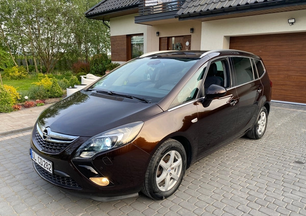 Opel Zafira cena 37900 przebieg: 203000, rok produkcji 2012 z Kielce małe 781